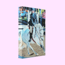 Horseshow Canvas Artwork canvas prints