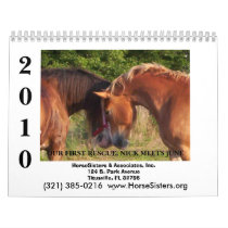 HORSESISTERS 2010 CALENDAR by horsesisters HORSESISTERS 2010 CALENDAR
