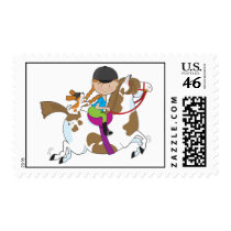 Horsey Holly postage by mariabellimages Horsey Holly postage