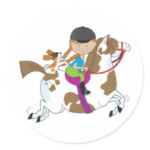 Horsey Holly stickers