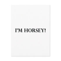 Horsey Post Card