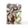 Horsin' around on your birthday greeting card