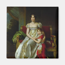Hortense de Beauharnais and her Son Refrigerator Magnet