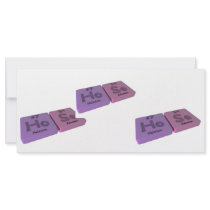Hose as Ho Holmium and Se Selemium Rack Card Design