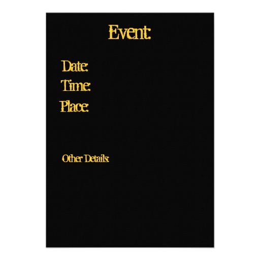 Hose Racing Party  Invitations