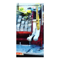 Hoses in Fire Truck Photo Card