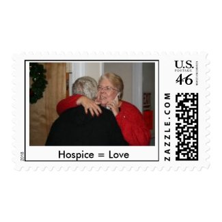 Hospice = Love stamp