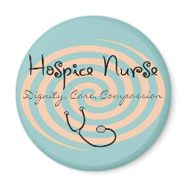 Hospice Nurse "Dignity Care Compassion" magnets by gailg1957 Hospice Nurse "Dignity Care Compassion" magnets