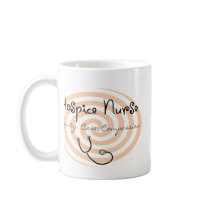 Hospice Nurse "Dignity Care Compassion" mugs