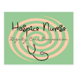 Hospice Nurse "Dignity Care Compassion" Post Card