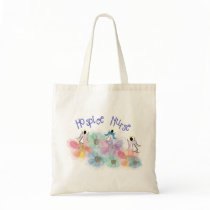 Hospice Nurse WHISPY Angels Design Canvas Bags