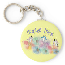 Hospice Nurse WHISPY Angels Design Key Chains