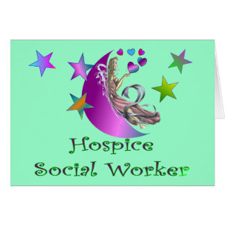 hospice cards worker social