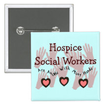 Hospice Social Workers "Angels With Many Hands" Pin