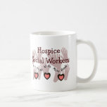 Hospice Social Workers "Angels With Many Hands" Coffee Mugs
