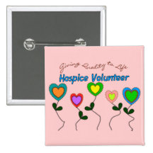Hospice Volunteer Shirts and Gifts Pin