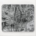 Hospital Courtyard Mousepad