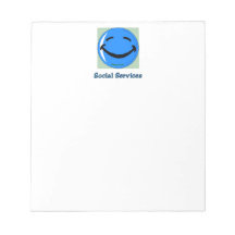 Hospital HF Social Services Memo Pad