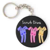 Hospital Scrubs Wearer Gifts Key Chain