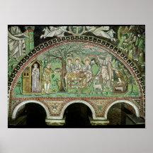 Hospitality of Abraham and the Sacrifice of Poster