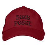 HOSS POSSE HAT EMBROIDERED HAT