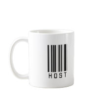 Host Bar Code Mugs