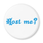 host ME Bavarian saying Bavarian Bavaria Fridge Magnets