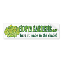 Hosta Made in the Shade bumper stickers