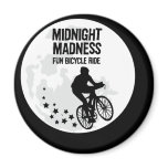 Hostelling International - Midnight Madness Fridge Magnet