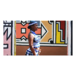 Hostess At Lesedi Customized Photo Card