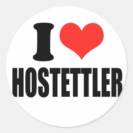 HOSTETTLER 2010 STICKER