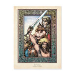 "Hosting of the Sidhe" Postcard