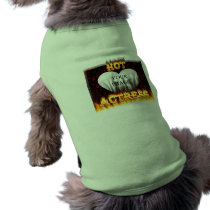 Hot actress fire and flames pet clothing