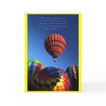 Hot Air Balloon #1 Note Card