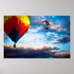 Hot Air Balloon and Powered Parachute Posters