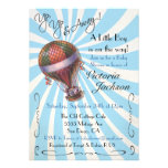 Hot air balloon Baby Shower Invitation