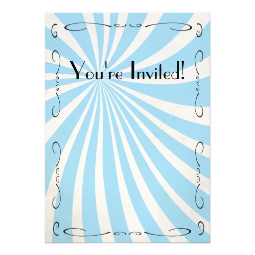 Hot air balloon Baby Shower Invitation