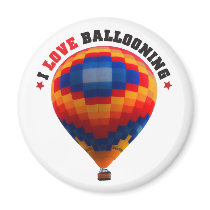 Hot Air Balloon - Ballooning magnets