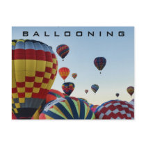 Hot Air Balloon - Ballooning postcards