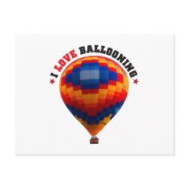 Hot Air Balloon - Ballooning postcards