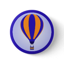 Hot Air Balloon Button