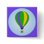 Hot Air Balloon Button