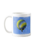 Hot Air Balloon Digital Art Watercolor Mug