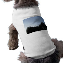 Hot air balloon doggie tee shirt