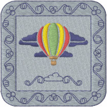 Hot Air Balloon embroidered shirts by ZazzleEmbroidery Hot Air Balloon embroidered shirts