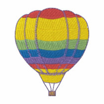 Hot Air Balloon embroidered shirts by ZazzleEmbroidery Hot Air Balloon embroidered shirts