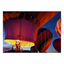 Hot Air Balloon Glow cards