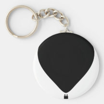 hot-air balloon icon key chains