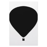 hot-air balloon icon stationery