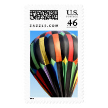 Hot Air Balloon In Flight Postage postage